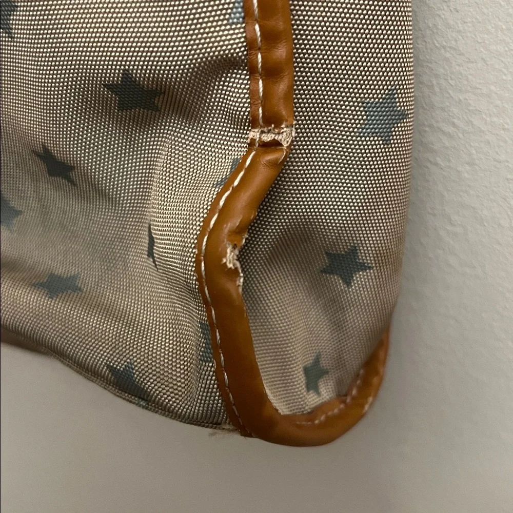 Fossil Tan Star-Patterned Bag - Picture 10 of 14